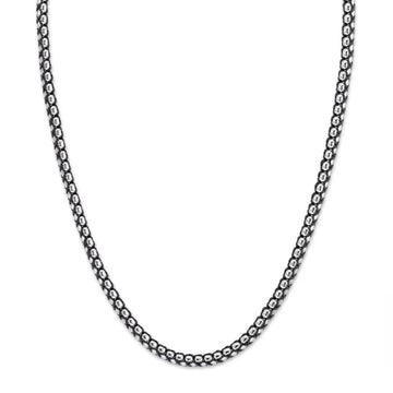 Ανδρική αλυσίδα Calvin Klein 35100038 ατσάλινη σε ασημί χρώμα με μήκος 60cm.